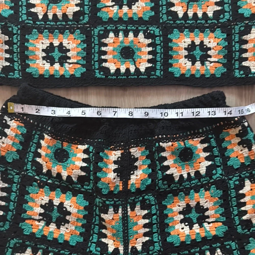Talulah Crochet Patterned 2 Piece Set - Picture 4 of 7